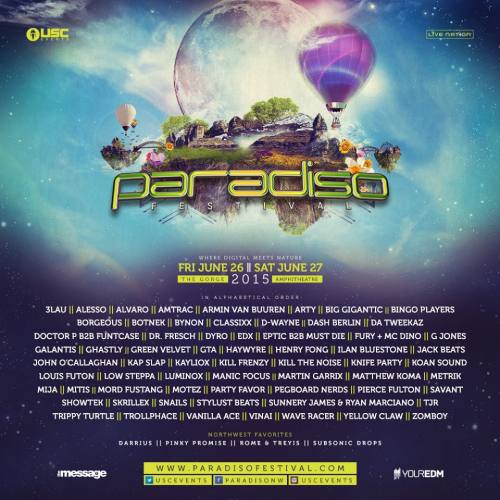 Paradiso Festival 2015