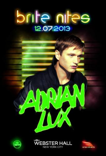 Adrian Lux @ Webster Hall