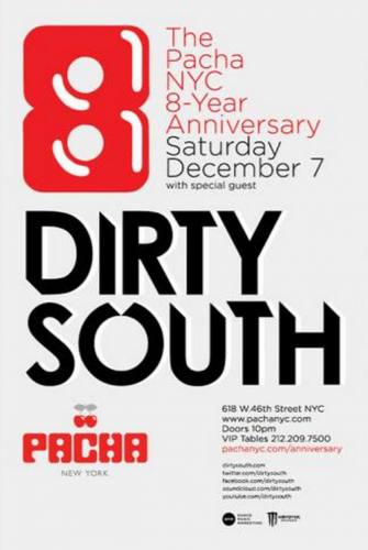 Dirty South @ Pacha NYC (12-07-2013)