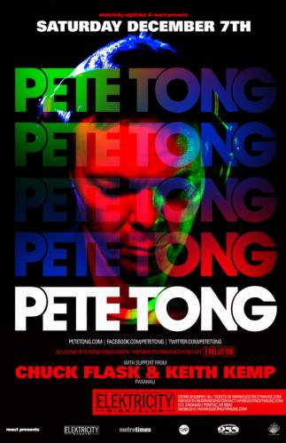 Pete Tong @ Elektricity