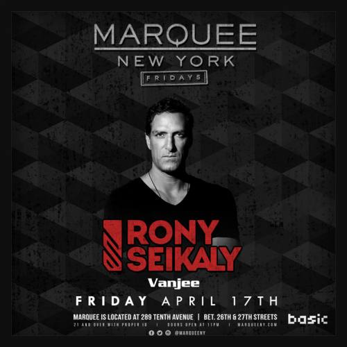 Rony Seikaly at Marquee Fridays