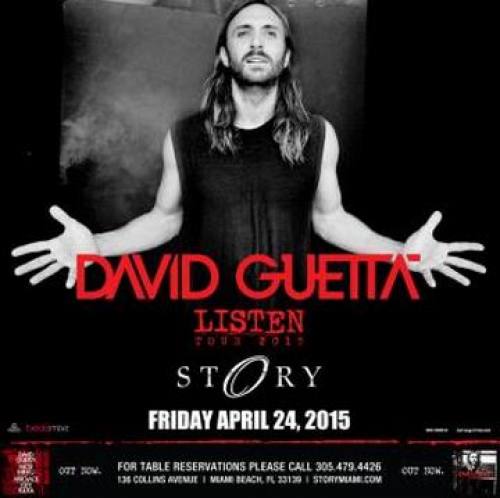David Guetta @ STORY Miami (04-24-2015)