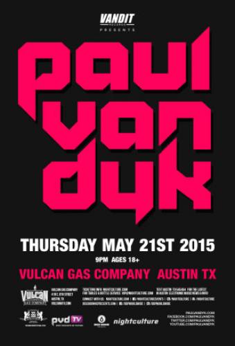 Paul van Dyk @ Vulcan Gas Company