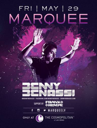 Benny Benassi @ Marquee Nightclub (05-29-2015)