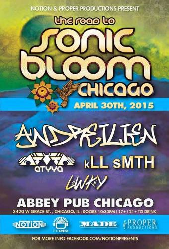 The Road to Sonic Bloom w/ Andreilien & more @ Abbey Pub