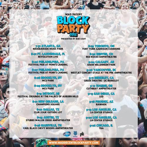 Mad Decent Block Party 2015 @ The Masquerade - Music Park