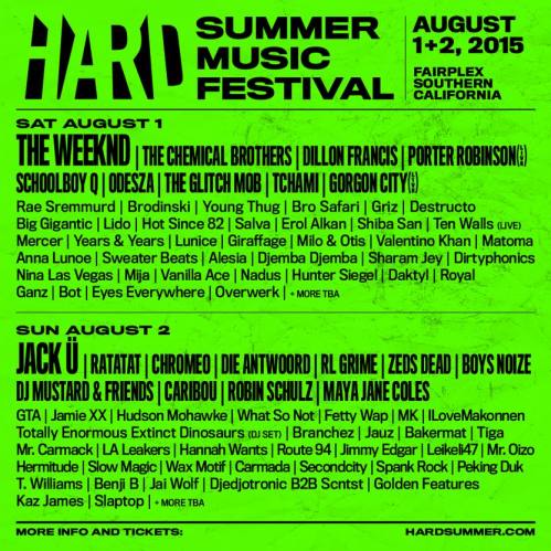 HARD Summer Music Festival 2015