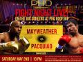 Mayweather VS. Pacquiao viewing at PH-D Rooftop	
