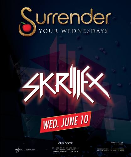 Skrillex @ Surrender Nightclub (06-10-2015)