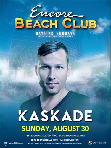 Kaskade @ Encore Beach Club (08-30-2015)