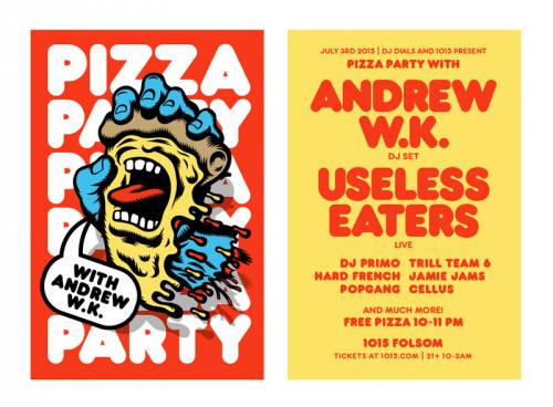 Andrew WK Pizza Party