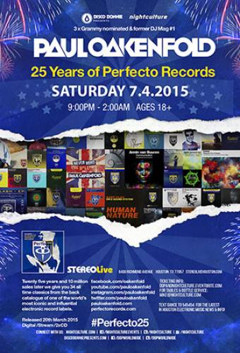 Paul Oakenfold @ Stereo Live (07-04-2015)