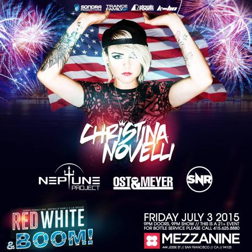  RED WHITE & BOOM! ft. Christina Novelli, Neptune Project, Ost & Meyer, & SNR
