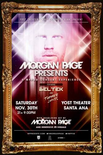 Morgan Page @ Yost Theater (21+)