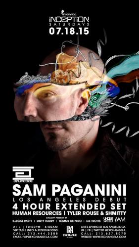 Inception Presents Sam Paganini | 6AM Gallery Technover