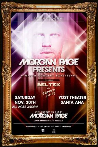Morgan Page @ Yost Theater (All Ages)