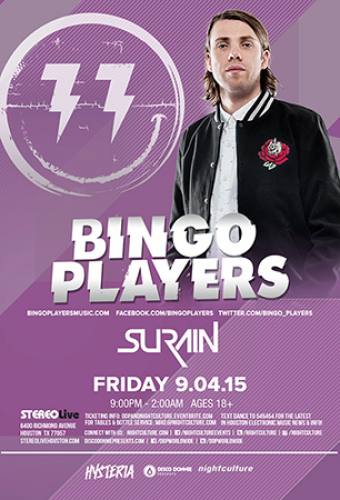 Bingo Players @ Stereo Live (09-04-2015)