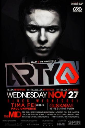 11.27 Arty at The MID Chicago
