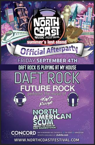 9.4 NCMF After: Daft Rock – N. American Scum @ Concord Music Hall
