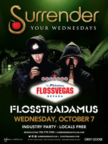 Flosstradamus @ Surrender Nightclub (10-07-2015)