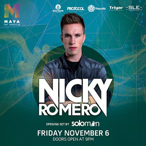 Nicky Romero @ Maya Day and Nightclub