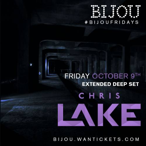 Chris Lake @ Bijou Nightclub (10-09-2015)