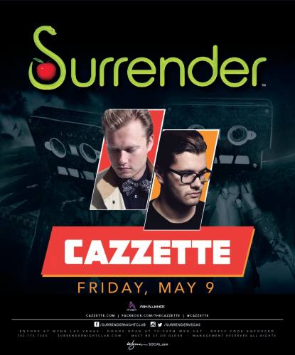 Cazzette @ Surrender Nightclub (05-09-2014)