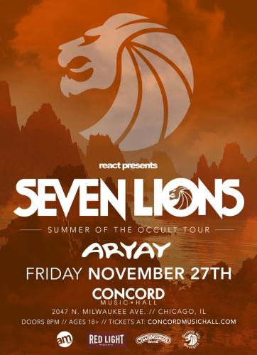 11.27 Seven Lions - Concord Music Hall