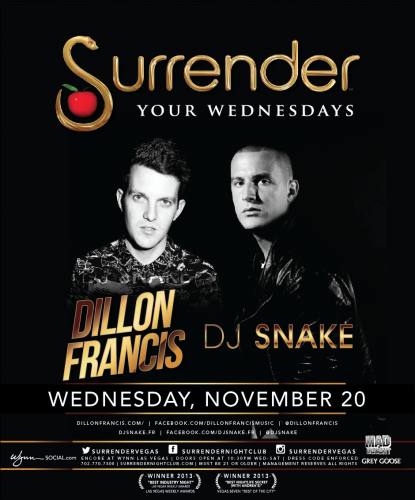 Dillon Francis @ Surrender Nightclub (11-20-2013)