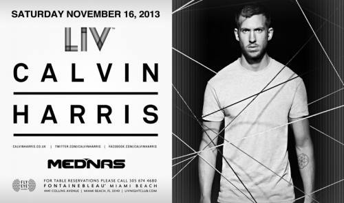 Calvin Harris @ LIV Nightclub (11-16-2013)