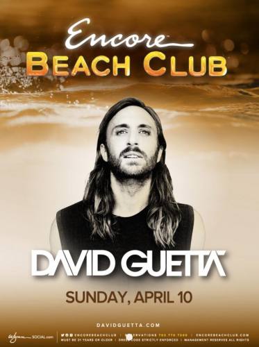 David Guetta @ Encore Beach Club (04-10-2016)