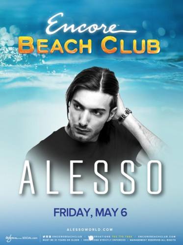 Alesso @ Encore Beach Club (05-06-2016)