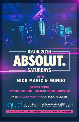 Absolute Saturday - Nick Magic, Mondo