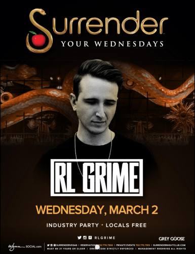 RL Grime @ Surrender Nightclub (03-02-2016)