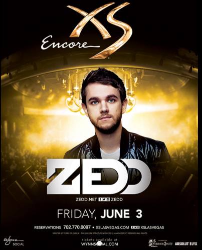 Zedd @ XS Las Vegas (06-03-2016)