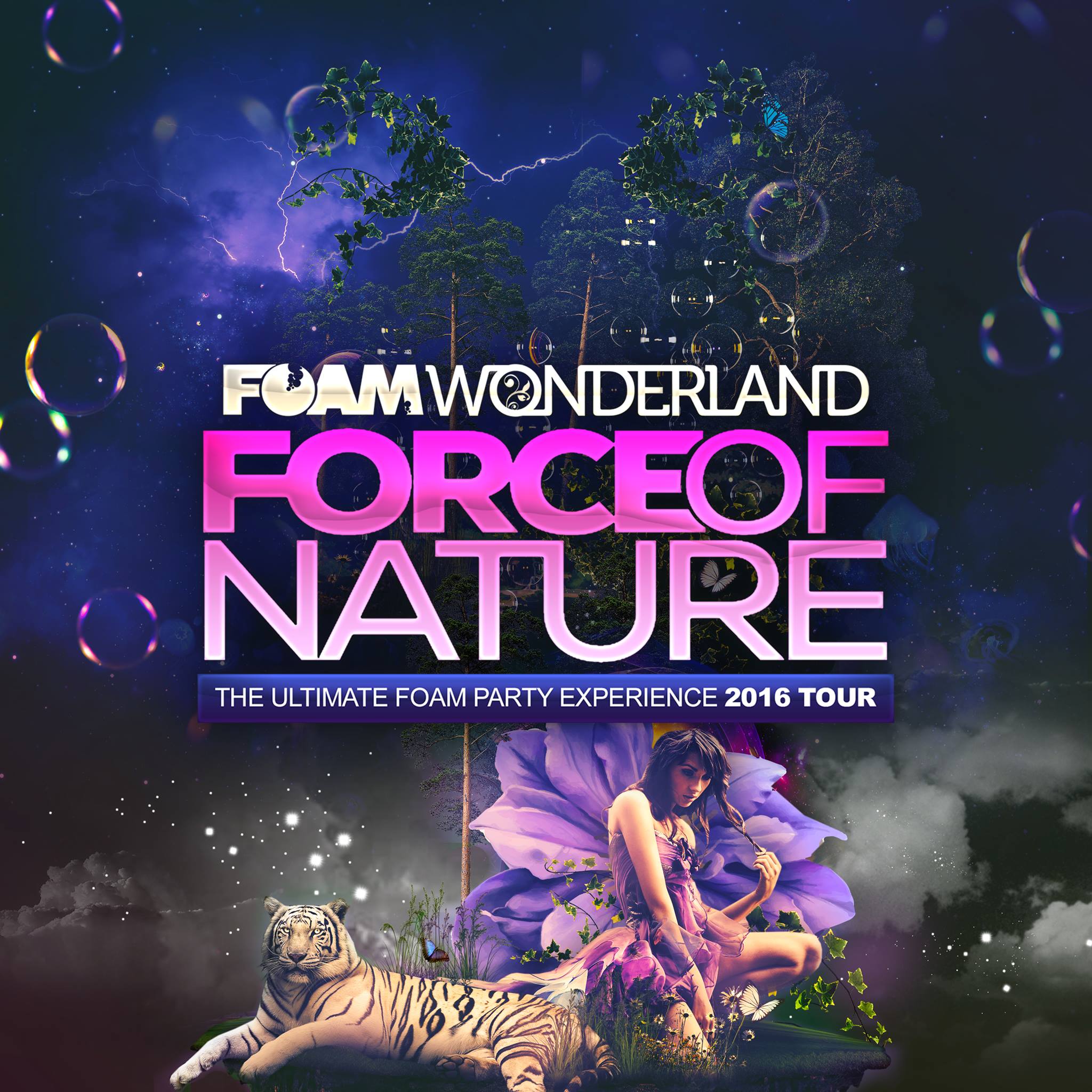 Tickets and lineup for Foam Wonderland w/ 3LAU & Getter @ National West...