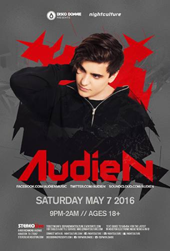 Audien @ Stereo Live (05-07-2016)