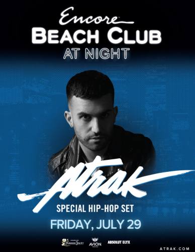 A-Trak @ Encore Beach Club at Night (07-29-2016)