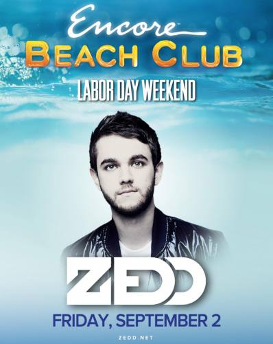 Zedd @ Encore Beach Club (09-02-2016)