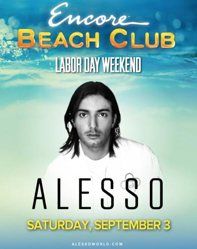 Alesso @ Encore Beach Club (09-03-2016)