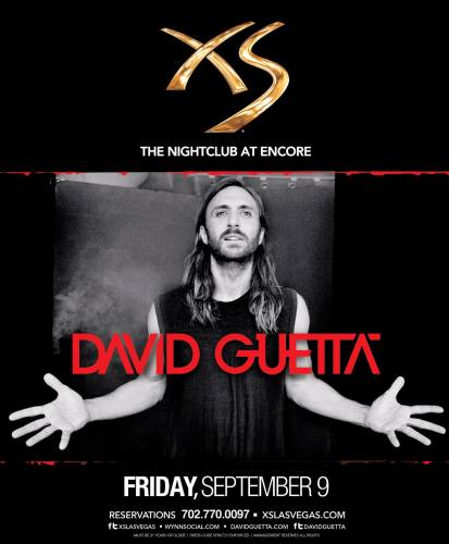 David Guetta @ XS Las Vegas (09-09-2016)