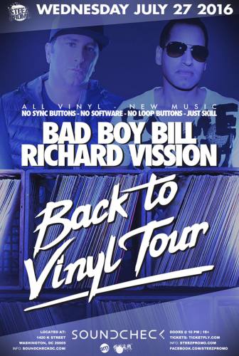Bad Boy Bill & Richard Vission @ Soundcheck