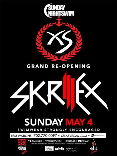 Skrillex @ XS Las Vegas (05-04-2014)