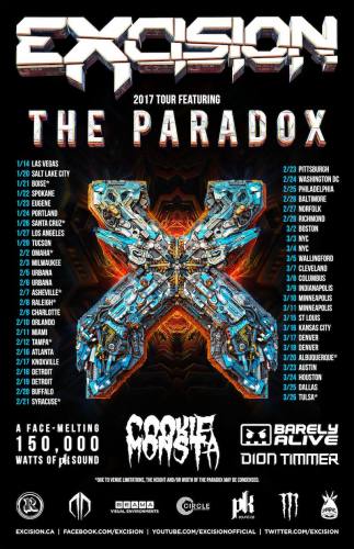 Excision @ The Fillmore Charlotte (02-09-2017)