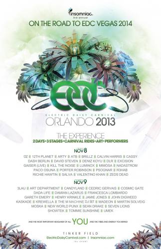 [FL] EDC Orlando 2013 (Nov 8th&9th)