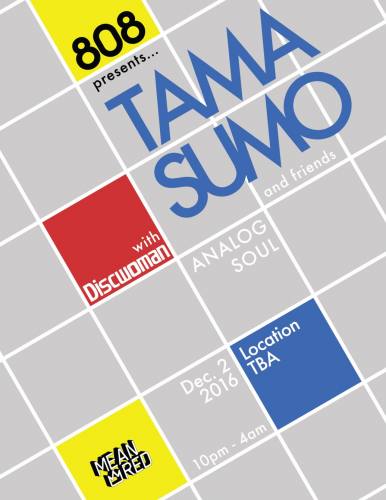 808 presents Discwoman: Tama Sumo & Friends