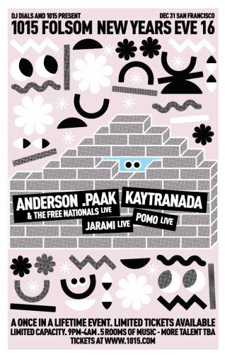 1015 NYE ft. Kaytranada + Anderson .Paak & the Free Nationals