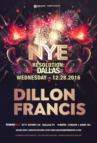Dillon Francis @ Stereo Live Dallas