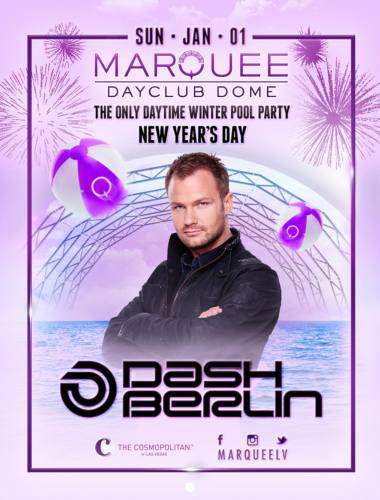 Dash Berlin @ Marquee Dayclub (01-01-2017)