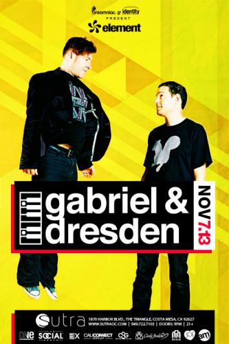 Gabriel & Dresden @ Sutra (11-07-2013)